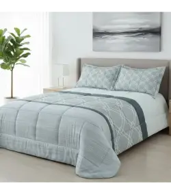 EDREDÓN ESTAMPADO REVERSIBLE MILÁN