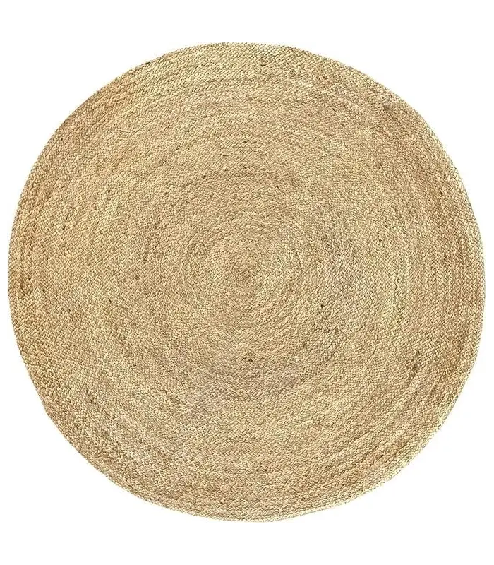 ALFOMBRA YUTE REDONDA 30723