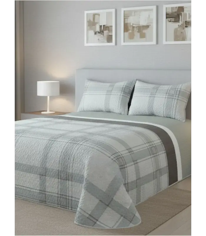 COLCHA BOUTI REVERSIBLE SQUARES