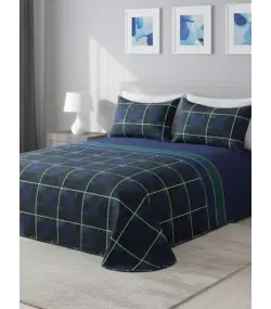 COLCHA BOUTI REVERSIBLE MARINO