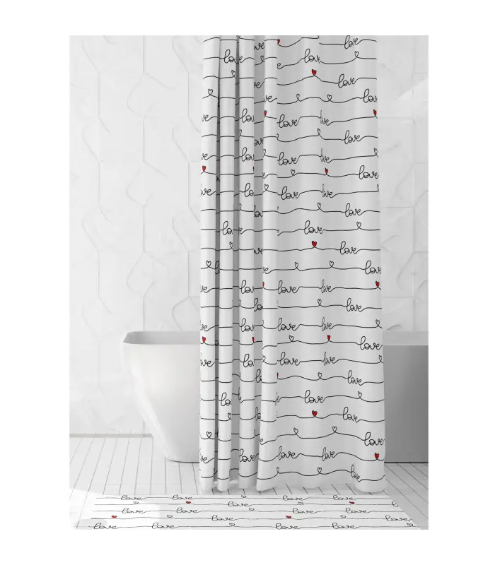 CORTINA DE BAÑO LOVELINE