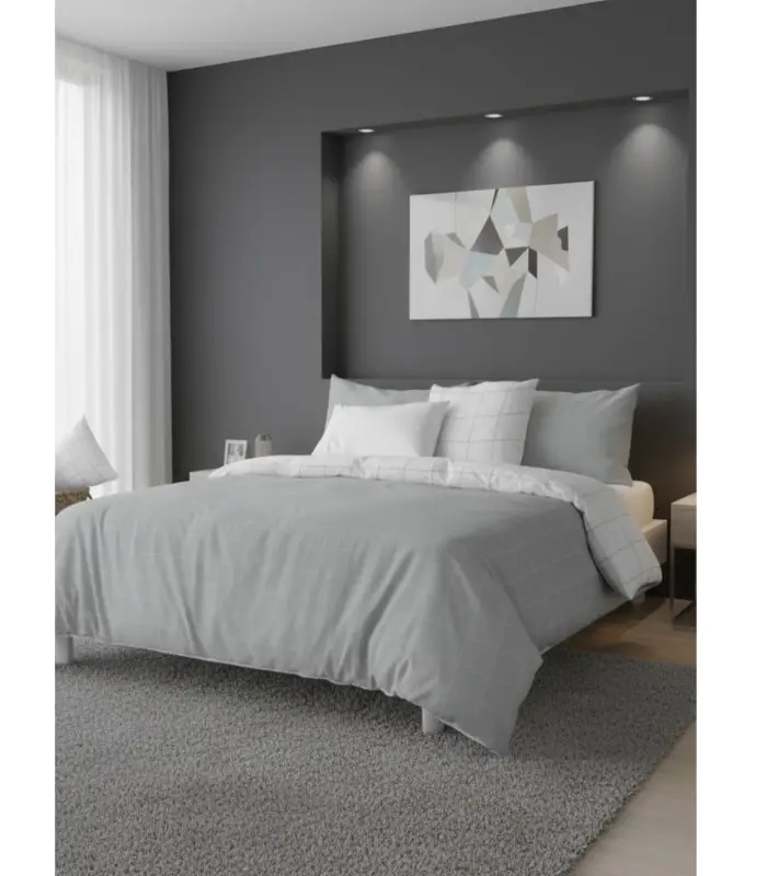 FUNDA NÓRDICA REVERSIBLE (2 PIEZAS) HILVANA