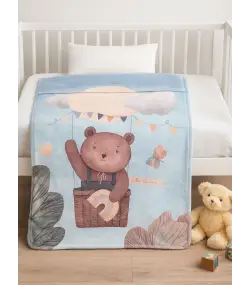 MANTA DE CUNA MORA LUMPY P96