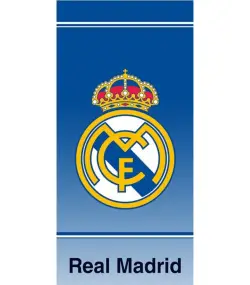 TOALLA PLAYA REAL MADRID ALGODÓN 090x170CM