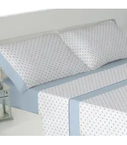 JUEGO DE SÁBANAS TÉRMICAS DIAMON FRANELA