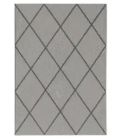 Alfombra vinilica de Tejido Trenzado de Alta Gama Lavable Antideslizante Alfombra Resistente para Salon Cocina baño Pasillo -