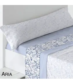 JUEGO DE SÁBANAS TEJIDOS EL MUNDO ARIA-COR