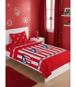 JUEGO DE SÁBANAS ATLÉTICO DE MADRID