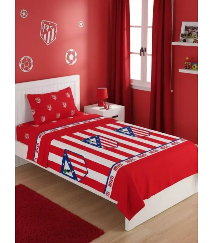 JUEGO DE SÁBANAS ATLÉTICO DE MADRID