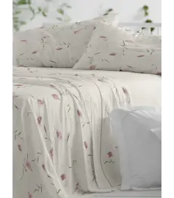 JUEGO DE SÁBANAS BURRITO BLANCO TRI-052