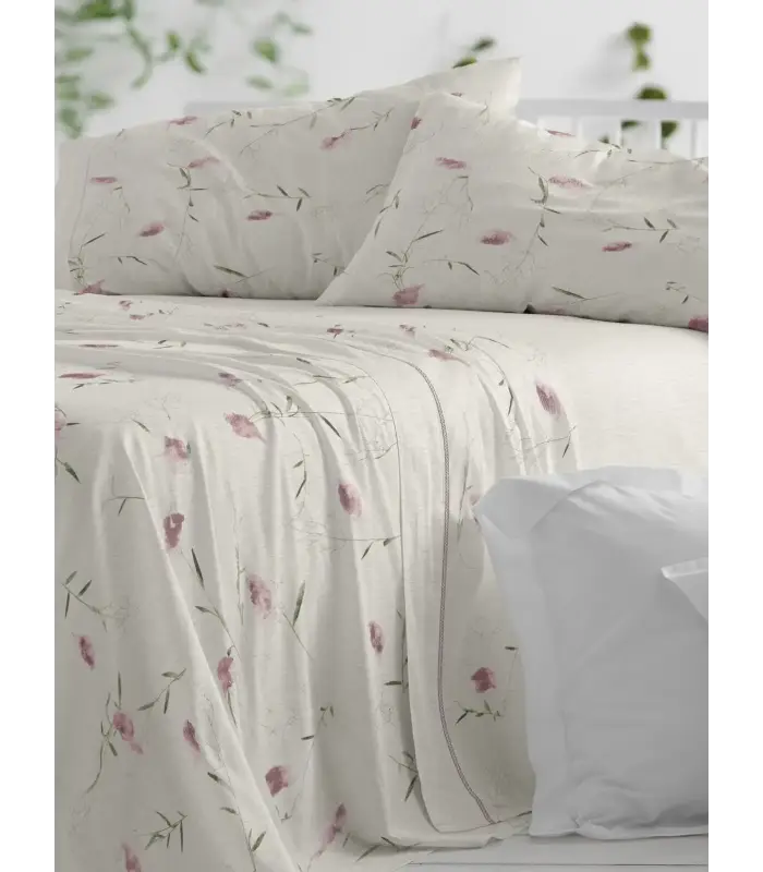 JUEGO DE SÁBANAS BURRITO BLANCO TRI-052