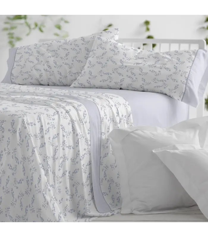 JUEGO DE SÁBANAS BURRITO BLANCO TRI-040