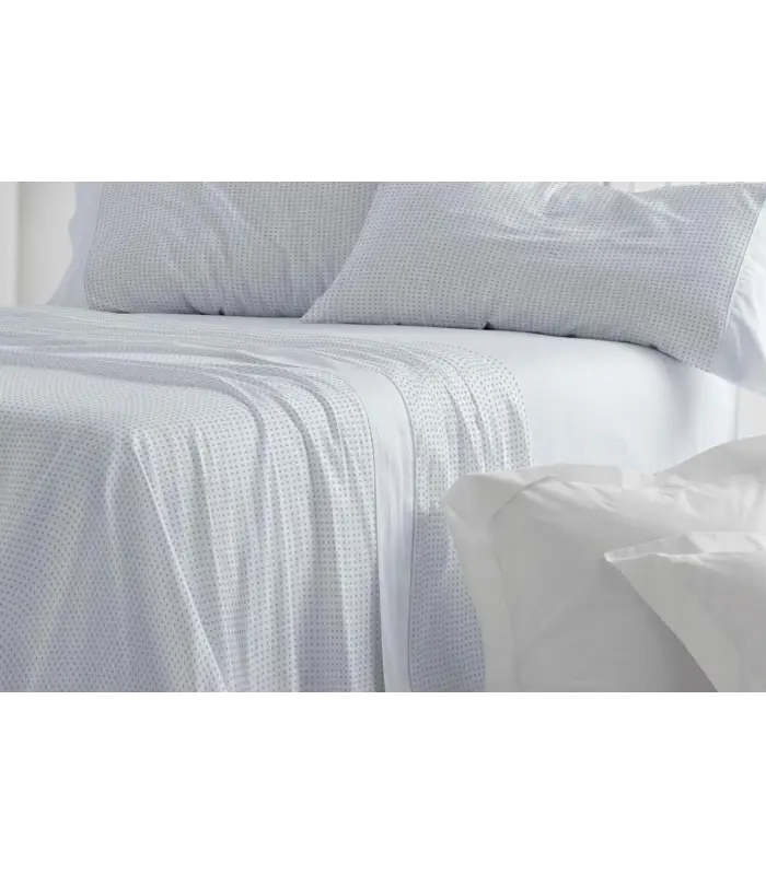 JUEGO DE SÁBANAS BURRITO BLANCO TRI-622