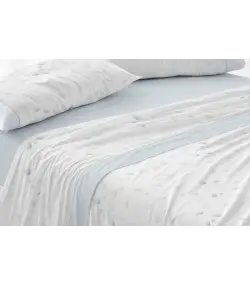 JUEGO DE SÁBANAS BURRITO BLANCO TRI-621