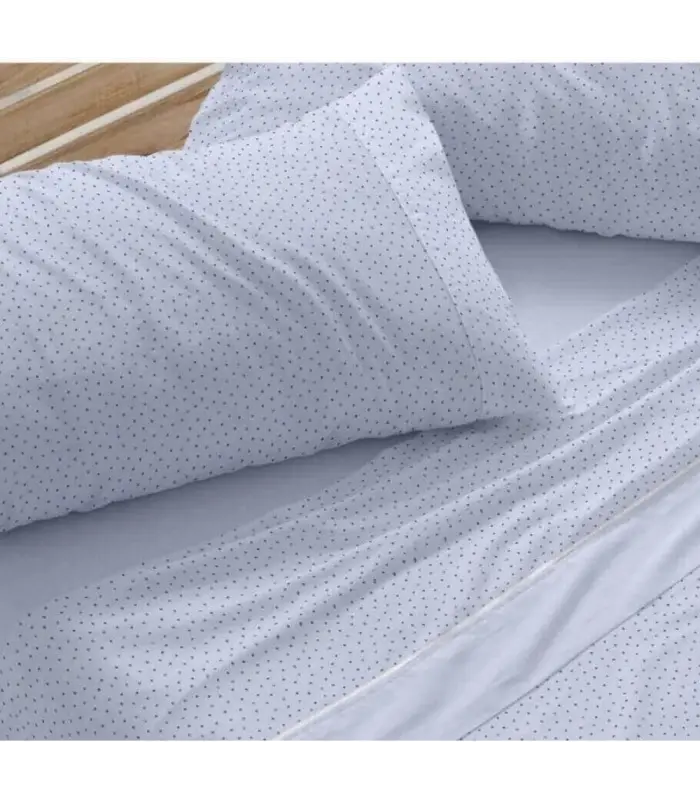 JUEGO DE SÁBANAS BURRITO BLANCO T.DORV-865