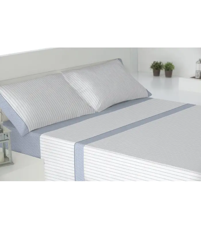 JUEGO DE SÁBANAS TEJIDOS EL MUNDO ELISA