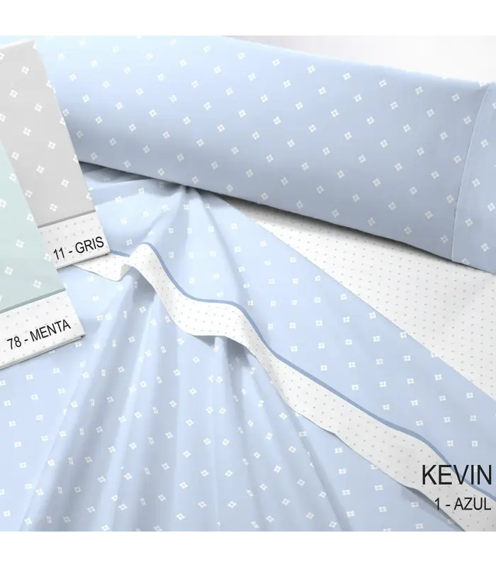 JUEGO DE SÁBANAS TÉRMICAS KEVIN CORALINA