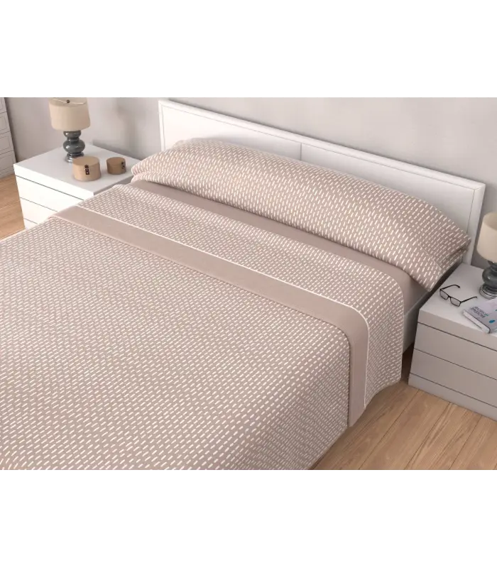 JUEGO DE SÁBANAS TÉRMICAS INDIANA CORALINA