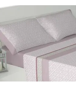 JUEGO DE SÁBANAS TEJIDOS EL MUNDO HALE-FRA