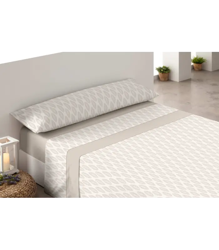 JUEGO DE SÁBANAS TEJIDOS EL MUNDO HELECHO-SEDA