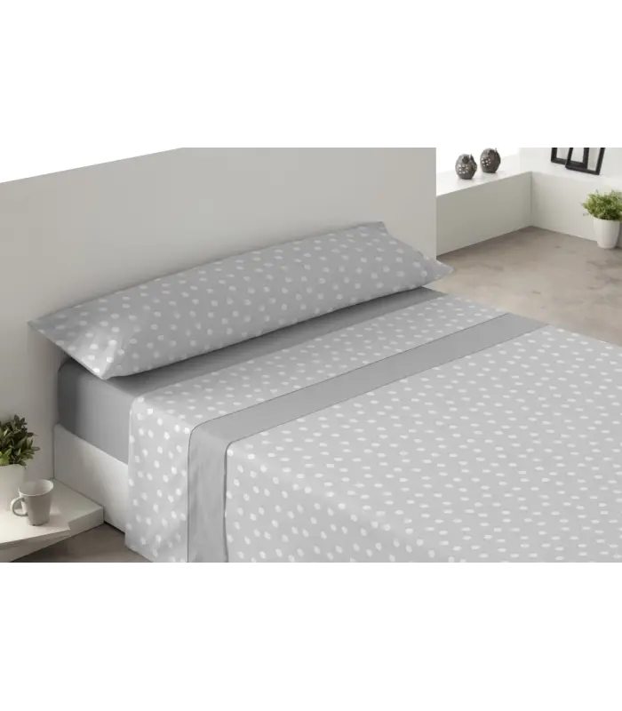 JUEGO DE SÁBANAS TEJIDOS EL MUNDO HERA-CORAL