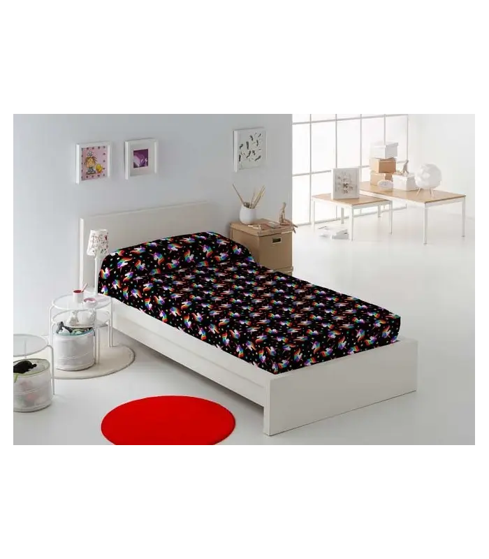 EDREDÓN AJUSTABLE TEJIDOS EL MUNDO UNICORNIO