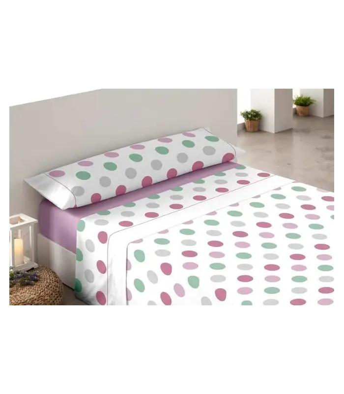 JUEGO DE SÁBANAS TEJIDOS EL MUNDO ALMA