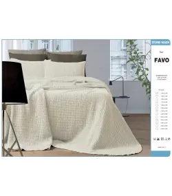 COLCHA 100% ALGODÓN FAVO