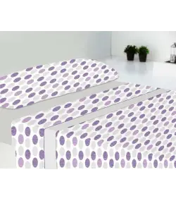 JUEGO DE SÁBANAS TEJIDOS EL MUNDO VANDAR-CORAL