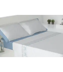 JUEGO DE SÁBANAS TÉRMICAS ANDROMEDA FRANELA