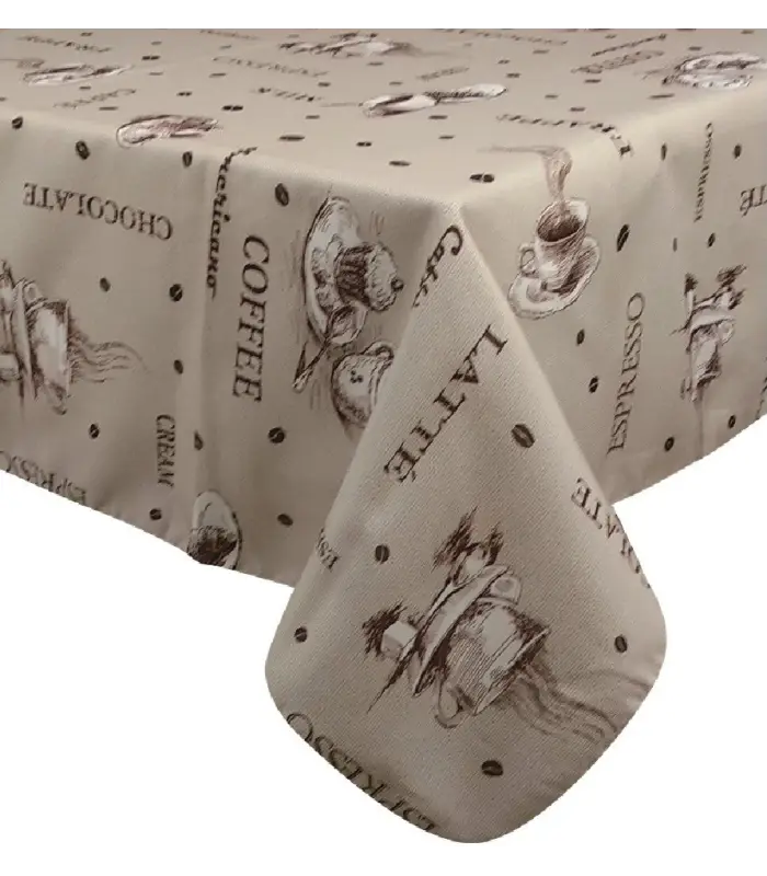 MANTEL ANTIMANCHAS CAFE