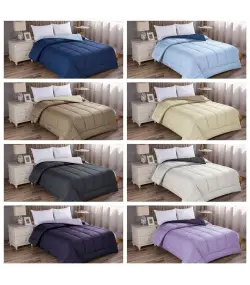 EDREDON REVERSIBLE BICOLOR