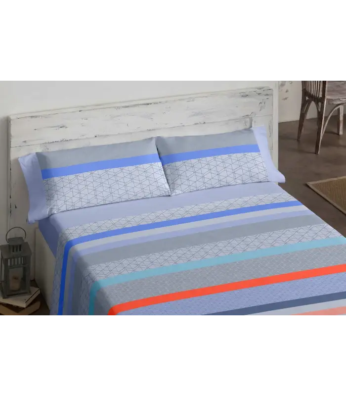 JUEGO DE SÁBANAS BURRITO BLANCO TRI-119