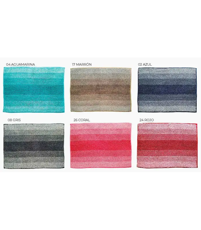 ALFOMBRA DE BAÑO TEJIDOS EL MUNDO BAYO 65200