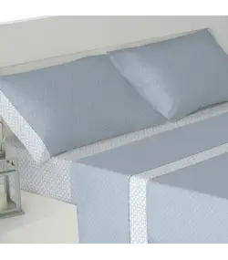 JUEGO DE SÁBANAS TEJIDOS EL MUNDO CAELI