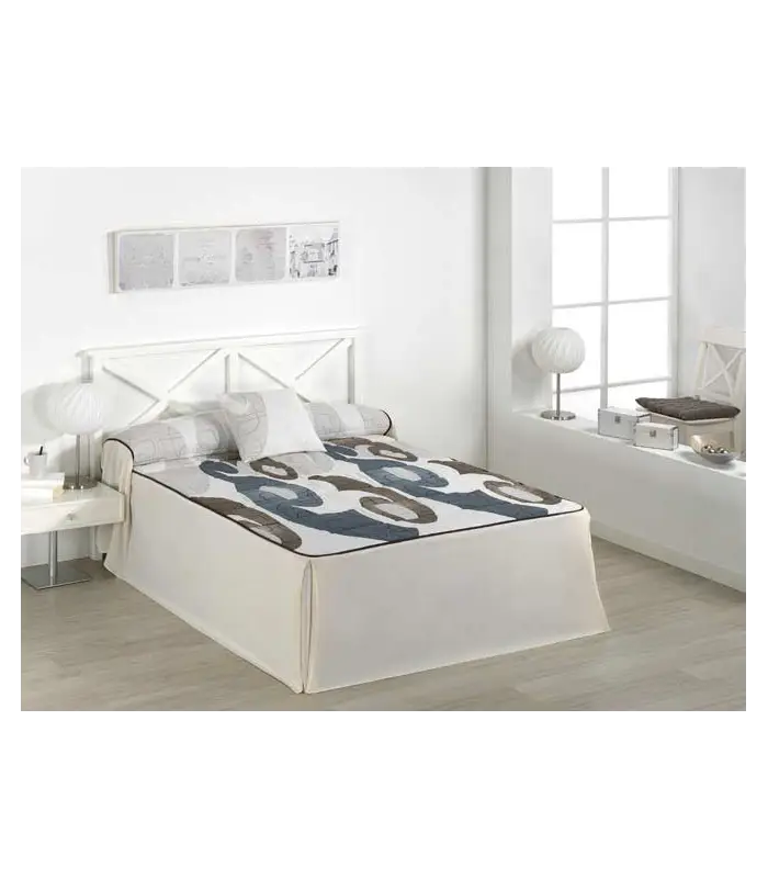 COLCHA EDREDÓN TEJIDOS EL MUNDO INES