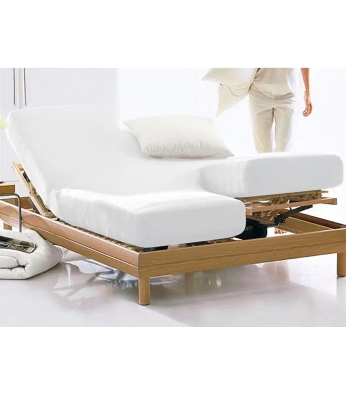 SÁBANA BAJERA EN H PARA CAMA ARTICULADA 50% ALGODÓN