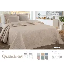 FUNDA DE COJÍN DONATELLA QUADROS