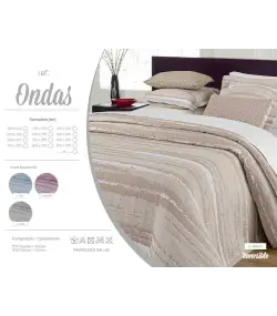 FUNDA DE COJÍN DONATELLA ONDAS