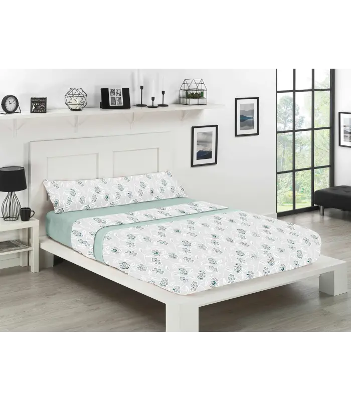 JUEGO DE SÁBANAS TÉRMICAS VIENA CORALINA