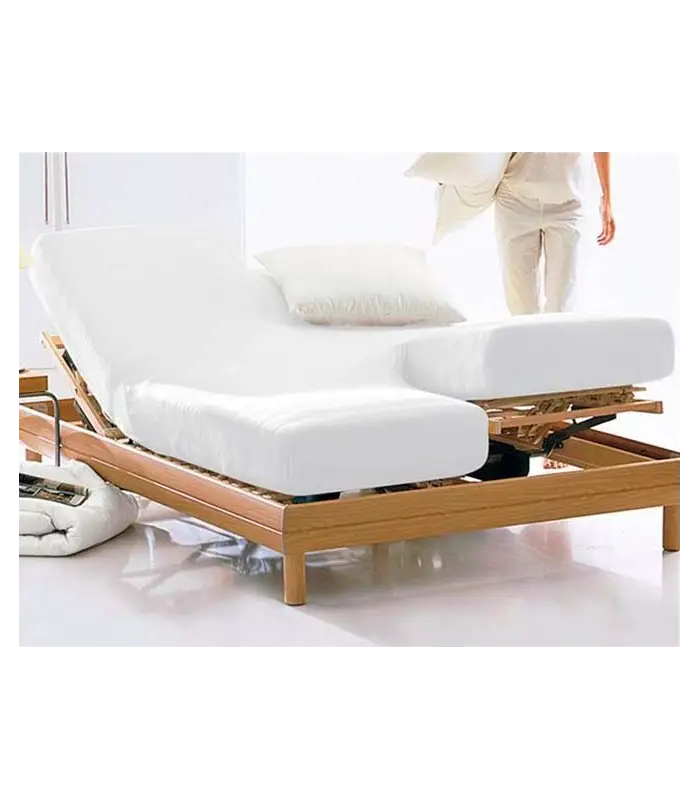 SÁBANA BAJERA EN H PARA CAMA ARTICULADA 100% ALGODÓN