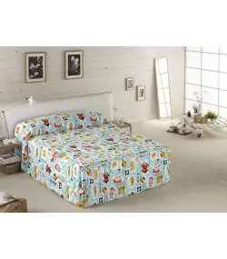 EDREDON TEJIDOS EL MUNDO PIRATA