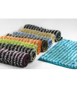 ALFOMBRA DE BAÑO SHAGY ESTAMPADA