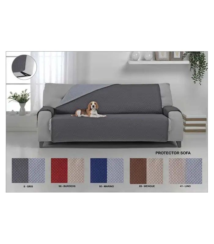 FUNDA TEJIDOS EL MUNDO PROTECTOR DE SOFA