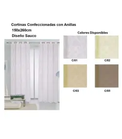 CORTINA TEJIDOS EL MUNDO SAUCO