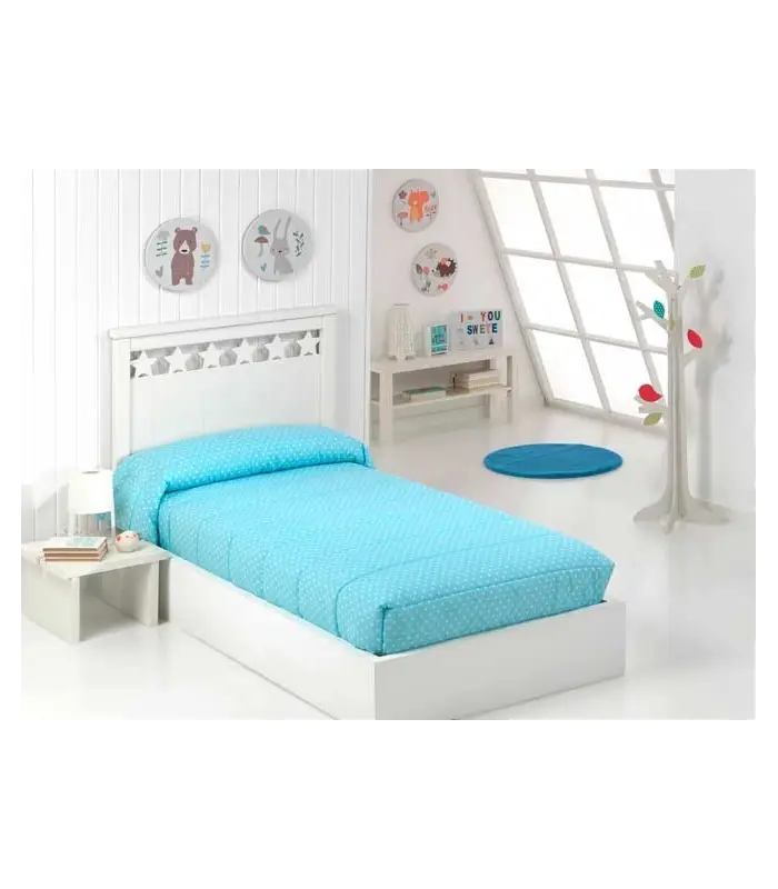 EDREDÓN AJUSTABLE TEJIDOS EL MUNDO ESTRELLA