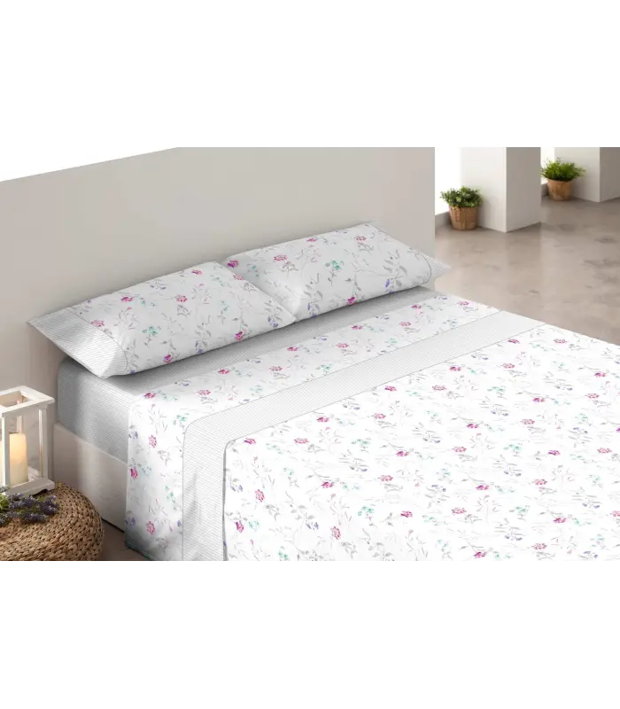 JUEGO DE SÁBANAS VIOLETA