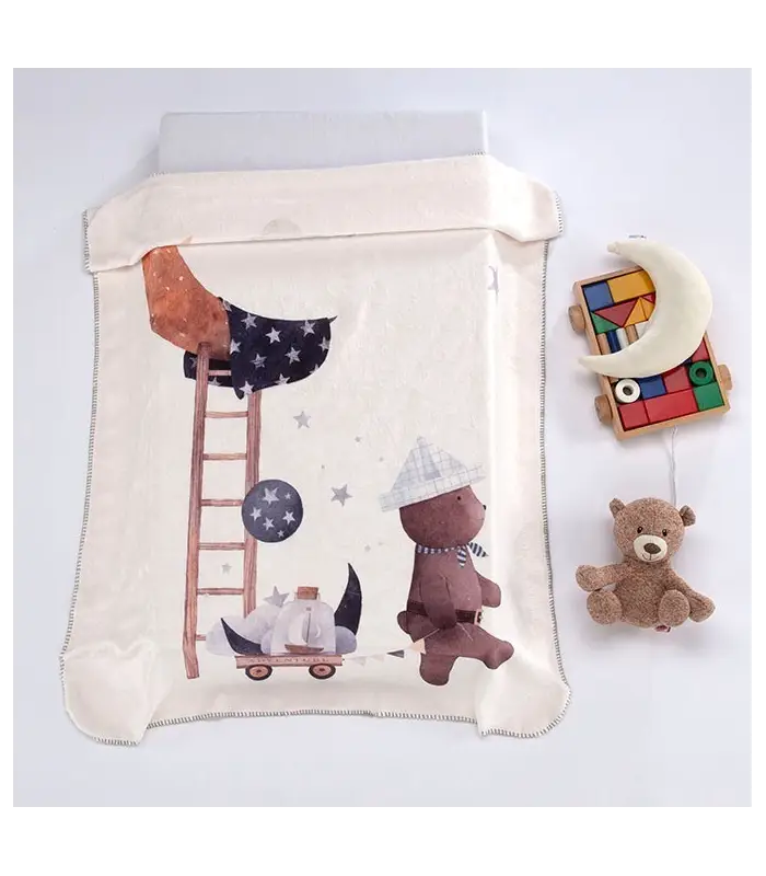 MANTA DE CUNA MORA LUMPY P92