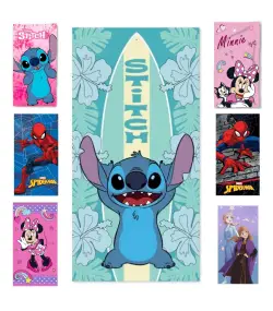 TOALLA DE PLAYA LICENCIAS ALGODÓN