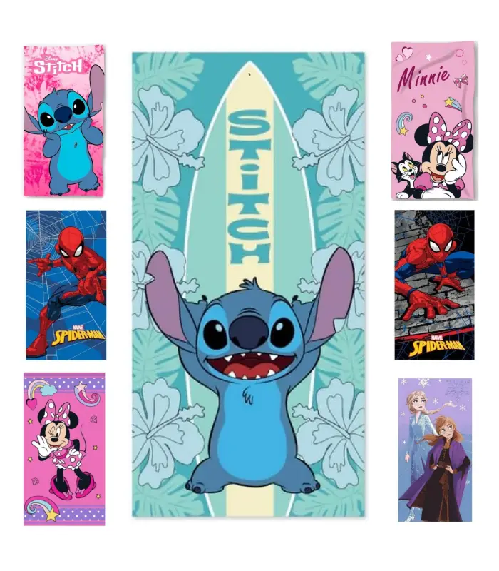 TOALLA DE PLAYA LICENCIAS ALGODÓN